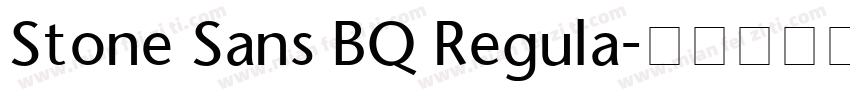 Stone Sans BQ Regula字体转换